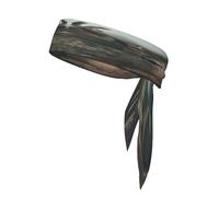 Deer in The Jungle - Diadema deportiva ajustable para hombres y mujeres, suave y transpirable, perfecta para cualquier deporte