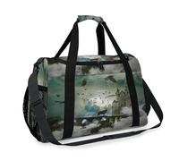 Deer Magic Castle - Bolsa de viaje para niñas, niños, mujeres, hombres, ciervos, fin de semana, noche, bolsa de hombro, bolsa de equipaje para viajes, deportes, gimnasio