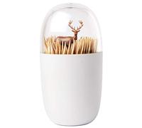 Deer Meadow Toothpick Holder by Qualy Design. Brown Color. Unique Home Design Decoration. Unusual Gift. by Qualy