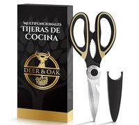 Deer & Oak Tijeras de Cocina Multiusos - Resistentes para Carne y Pizza - Duraderas y Aptas para Lavavajillas
