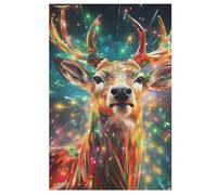 Deer Puzzle Games for Adults Y Niños - for Creativity And Mindfulness - Challenging Jigsaw Puzzles 1000 Piezas for Family 78×53cm