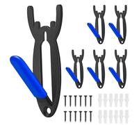 Deer Skull Hangers - 3.9 Inches Hangeer Hooker for Der Head Wall Mounts, 6 pieces Trophy Display Mounits, Deers Skuull Mount Hanger Rack for Mule, Coyote, Antelope