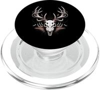 Deer Skull with Antlers Hunting PopSockets PopGrip para MagSafe