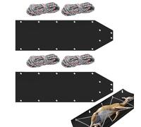 Deer Sled Drag - Construcción de alto rendimiento, base deslizante, diseño de tracción reforzado, trineo para transportar animales muertos para excursiones de caza, transporte de leña, camping de