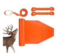 Deer Sled Game Hauler, Deer Dragging Sled Weight Drag for Hunting, Deer Sled Game Hauler, Heavy Duty Dragging Sled, Accessories for Hauling Firewood, Logs, Camping Gear