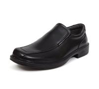 Deer Stags Greenpoint - Zapatos de Vestir para Hombre, cómodos Mocasines Formales para Bodas, Iglesia, Oficina, Baile de graduación, Negro, 44 EU