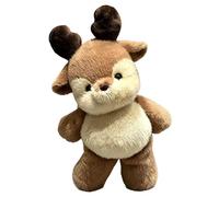 Deer Stuffed Animals, Adorable Running Deer Plush, Stress Relief Farm Animal Doll with Shaking & Moving Legs, Desktop Fidget Sensory Toy for Kids & Adults, Creative Party Favor