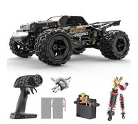 DEERC 9309E 1/16 - Coche Todoterreno teledirigido rápido para Adultos, 40 km/h, 4x4, eléctrico, Todoterreno, Control Remoto, 2,4 GHz, Alta Velocidad, Impermeable, con 2 baterías, para niños.