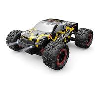 DEERC Brushless Motor Coche Teledirigido 1:18 60 km/h, Coche de Carreras Rápido 4x4 con 2 Baterías para 40 Minutos de Marcha, 2,4 GHz, 2 Cuerpos, para Adultos y Niños (300E)