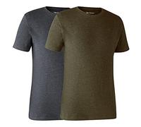 Deerhunter Basic 2-Pack T-Shirt Adventure Green Melange Small