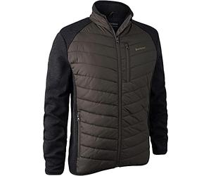 Deerhunter Moor Padded Jacket w. Knit - Brown Leaf