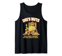 Dee's Nuts - Divertido Humor renacentista Medieval de Peanut King Camiseta sin Mangas