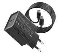 DEESOOCO Cargador 25W de USB C con Cable de Carga USB - C, Carga Rápida para Samsung Galaxy S25/S25+/S25 Ultra/S24/S23/S22/S21/Note20/Z Flip6/Z Fold6, i-Phone 17/16/15/14/13/12, i-Pad(1 Pack+Cable)