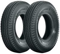 Deestone 2 Neumáticos CUBIERTAS 4.80-8 REFORZADOS 6PR GOMAS 71J COMPATIBLES CON Rueda Carrito REMOLQUE REMOLQUECITO de Barco