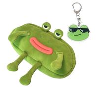 DEETREK Estuche para lápices de boca grande, gran capacidad, divertido estuche de lápices lindo para estudiantes y adolescentes, útiles escolares esenciales, papelería de oficina, bolsa de cosméticos