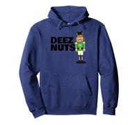 Deez Nuts Funny Christmas Nutcracker Deez Nuts Sudadera con Capucha