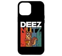 Deez Nutz Nutcracker Squirrel Gopher Chipmunk Dees Nuts Carcasa para iPhone 12 Pro MAX