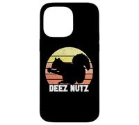 Deez Nutz Nutcracker Squirrel Gopher Chipmunk Dees Nuts Carcasa para iPhone 14 Pro MAX