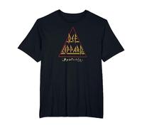 Def Leppard - Desde '77 Camiseta, Hombre Tallas Grandes, Negro, 2X Alto