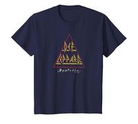 Def Leppard - Desde '77 Camiseta, Niños, Azul Marino, 10 años