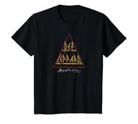 Def Leppard - Desde '77 Camiseta, Niños, Negro, 10 años