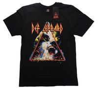 Def Leppard Camiseta de manga corta Hysteria Unisex Black L