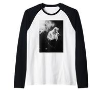 Def Leppard Joe Elliott En Vivo En El NEC 1987 Camiseta Manga Raglan