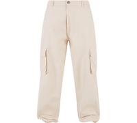 DEF Pantalón cargo beige 36 beige