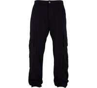 DEF Pantalón cargo negro 32 negro