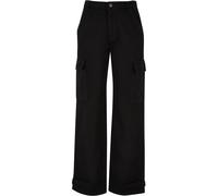 DEF Pantalón cargo negro 44 negro