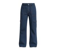 DEF Pantalón vaquero cargo azul denim 29 azul denim