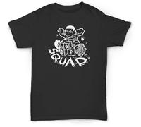 Def Squad T Shirt Eric Redman Keith Hip Hop Sermon Mens Outdoor Graphic Black 3XL