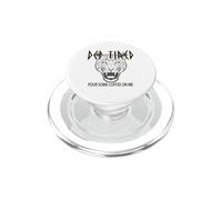 Def Tired Pour Some Coffee On Me Tiger Tired Coffee Vintage PopSockets PopGrip para MagSafe