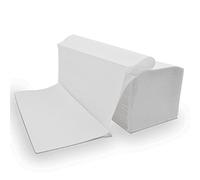 Defacto Toallas de papel extra suaves en zigzag, para dispensador de toallas de papel en zigzag, especialmente absorbentes, 2 capas, color blanco (3200)