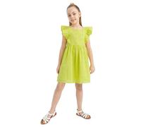 DeFacto Z6368A6 Vestido, Verde (LT.Green), 12-13 Años para Niñas