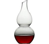 DEFBOW Decantador Decantador de Whisky Decantador de Vino Decantador de Vino Personalidad Creativa Forma de Calabaza Decantador de Vidrio Jarra de Vino