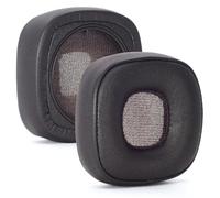 defean Almohadillas de repuesto compatibles con auriculares Bluetooth Marshall Major III/IV/V ANC (no compatibles con Marshall Monitor Series), cojines de espuma de alta densidad con piel de proteína