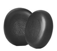 Defean Almohadillas para auriculares Jabra Evolve2 65/Evolve2 40/Elite 45h | También para Evolve2 65 (65MS 65UC USB) / Evolve2 40 (40UC 40MS USB) Almohadillas de repuesto de piel proteína más suave