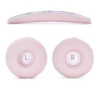 Defean Kit de almohadillas de repuesto 2 en 1 de tela de malla + diadema compatible con auriculares JBL Tune 600(T600BTNC 600BTNC)/660(T660NC 660NC)/670(T670NC 670NC) (rosa)