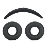 Defean Kit de almohadillas de repuesto 2 en 1 + diadema compatible con auriculares inalámbricos Sony WH-CH520, almohadilla de repuesto para la cabeza y pieza de reparación de almohadillas (negro)