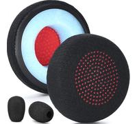 defean Kit de almohadillas y micrófono de espuma de repuesto compatibles con auriculares inalámbricos Logitech Zone 301/Zone 300/Zone 305 (tela de malla)