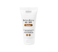 DefencExtra 80. Crema Solar Facial SPF 80 con Color. Unifica el Tono de la Piel con una Cobertura Natural y Disimula las Imperfecciones