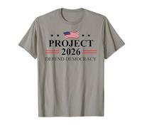 Defend Democracy Project 2026 Protest Sign Fight Oligarchy Camiseta