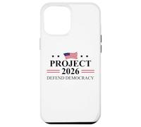 Defend Democracy Project 2026 Protest Sign Fight Oligarchy Carcasa para iPhone 12 Pro Max