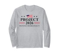 Defend Democracy Project 2026 Protest Sign Fight Oligarchy Manga Larga