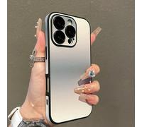 Defendcase Gradient Color Lens Film All Inclusive for Phone Case, Gradient Color All Inclusive Lens Film Case, Anti-Slip Sides,for Phone 12/13/14/15/16 Series (Gray,for14 Pro)