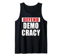 DEFENDE LA Democracia Bold Camiseta sin Mangas