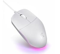 Defender Azora MB-241 Ratón Óptico con Cable USB para Oficina, 1200 dpi, Iluminación Rainbow, Diseño Ambidiestro, Plug & Play, Ratón para PC y Portátil