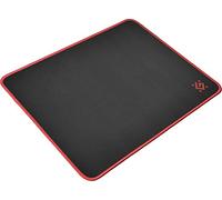 Defender Black M - Alfombrilla ratón gaming tamaño grande 360x270x3 mm. Apto para ratones con cualquier tipo de sensor o resolución