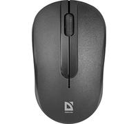 Defender Datum MM-285 - Ratón Gaming inalámbrico con una resolución de 1600 dpi y un Rango de operación de 10 Metros. Dispone de 2 Botones más la Rueda de Desplazamiento, Color Negro.